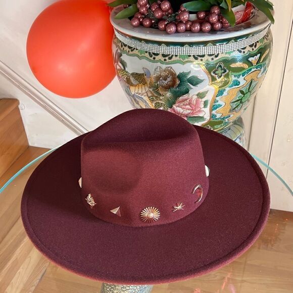 Anthropologie Charm Trimmed Rancher Hat main image 6